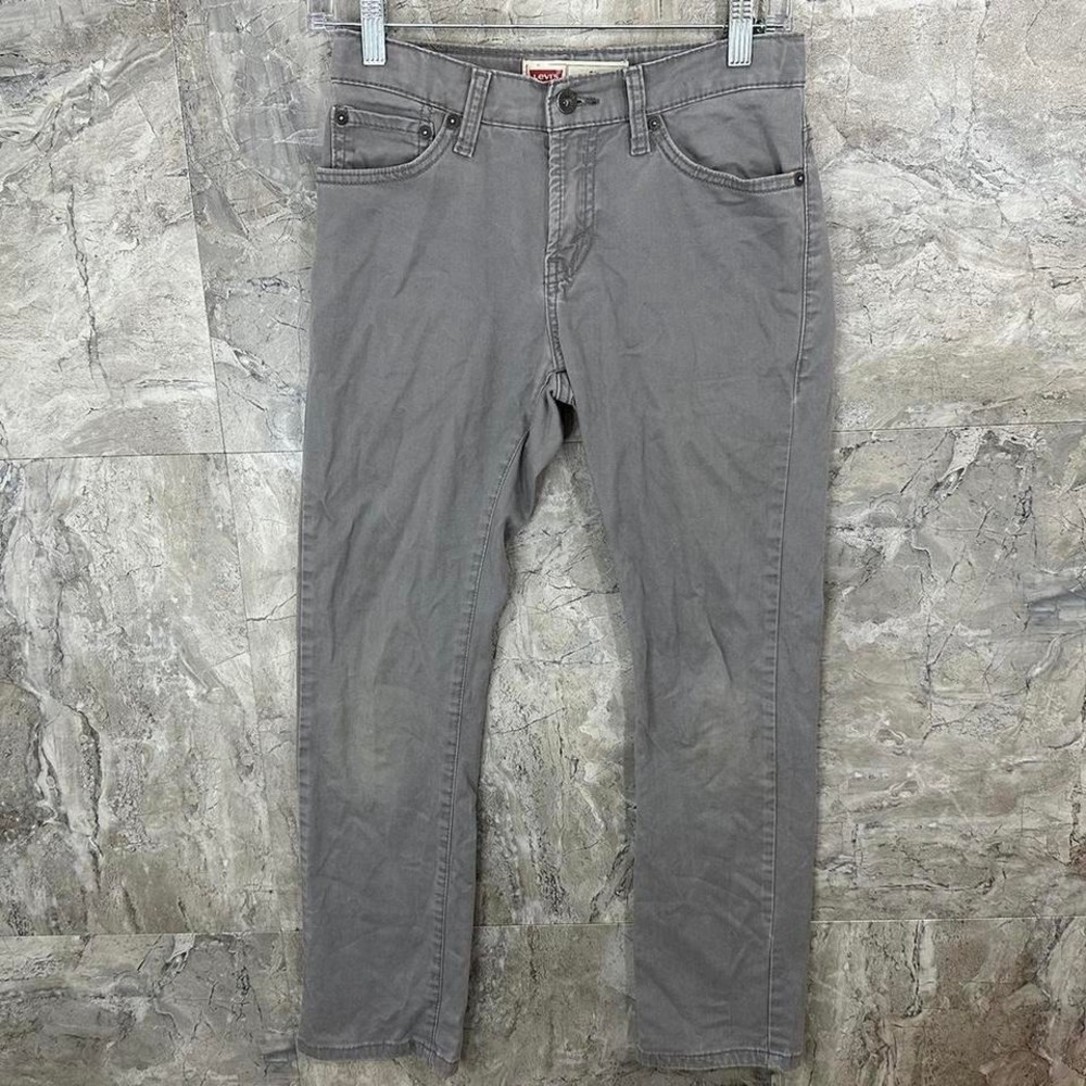 Grey Levi's 511 slim straight leg jeans  Size 26"X26" #casual